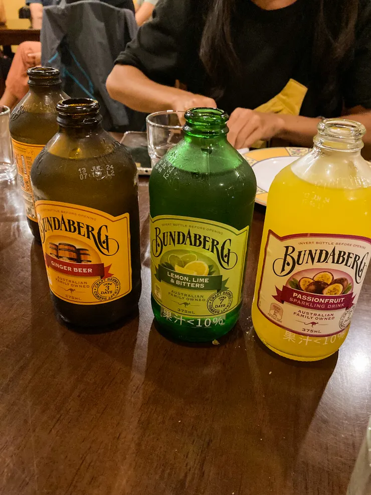 澳洲品牌的氣泡飲