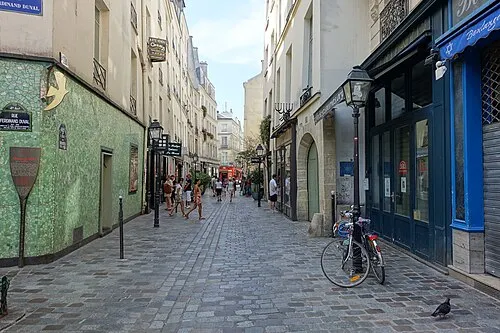 瑪黑區玫瑰街 (Rue des Rosiers)。