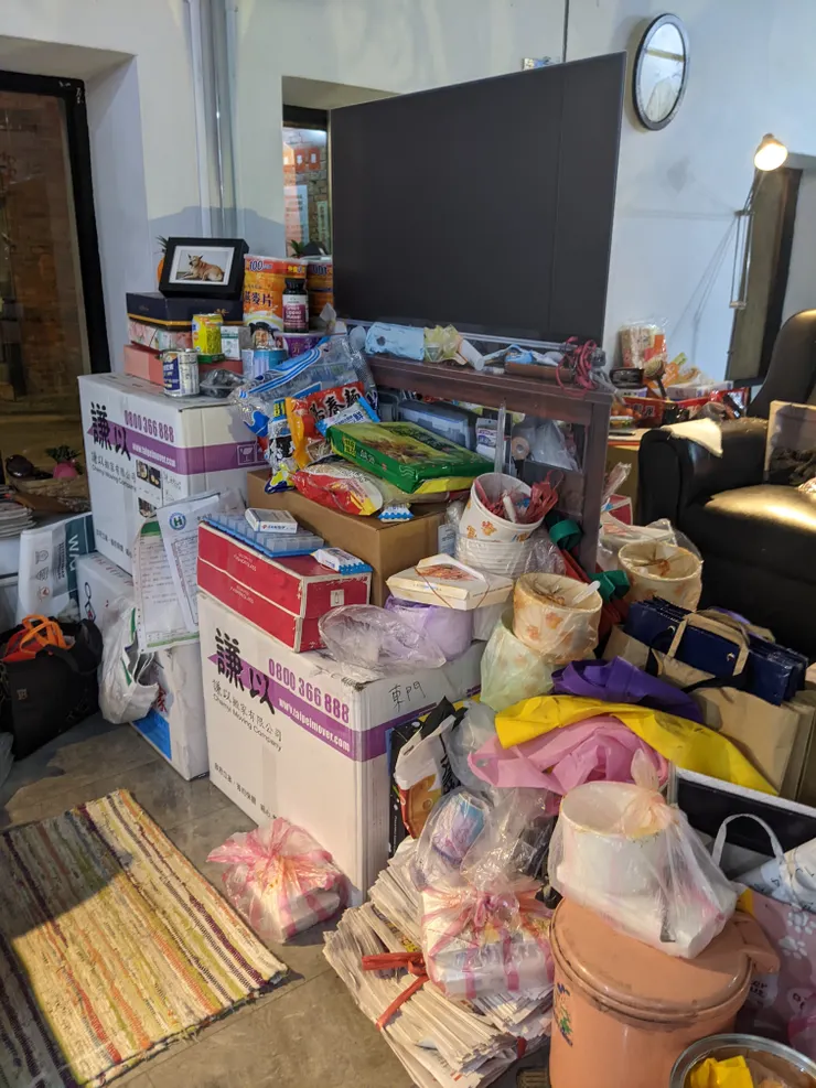 是甚麼原因讓這位阿姨成為有囤積症的狀態呢？