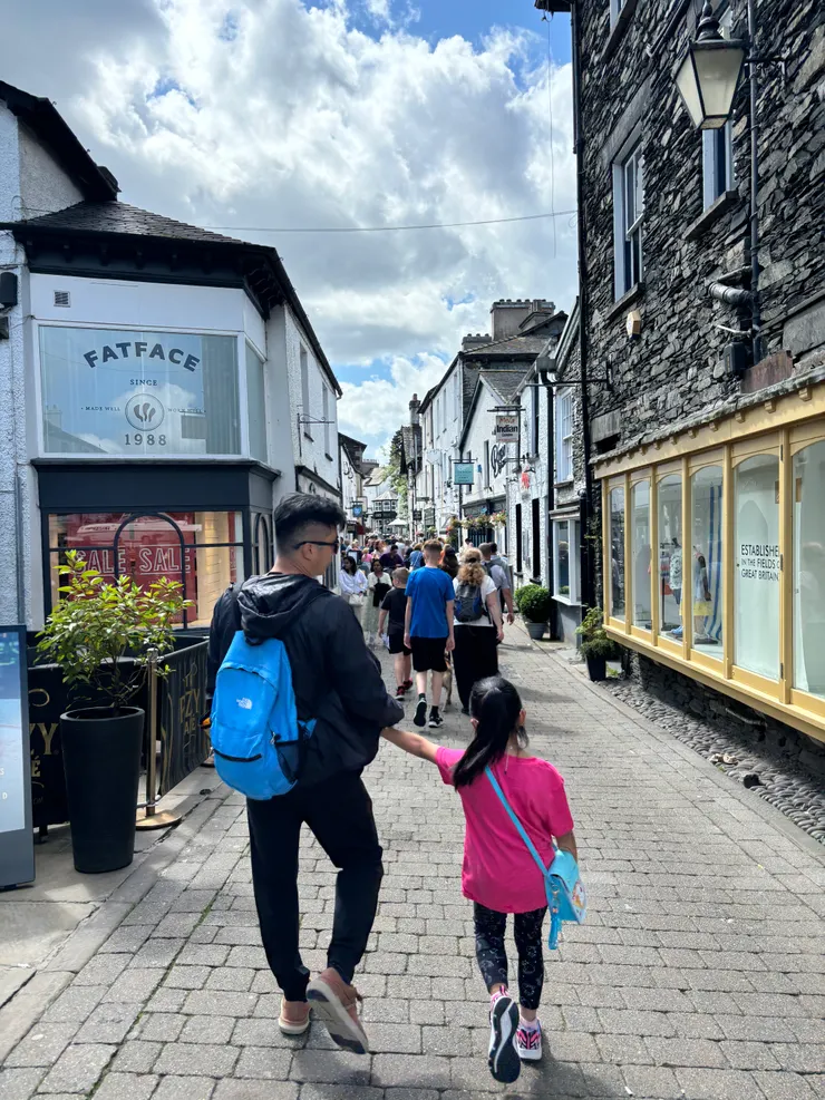 溫德米爾熱鬧的街道