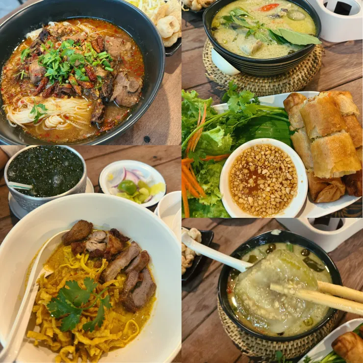 烤山尼曼 泰北咖哩麵 