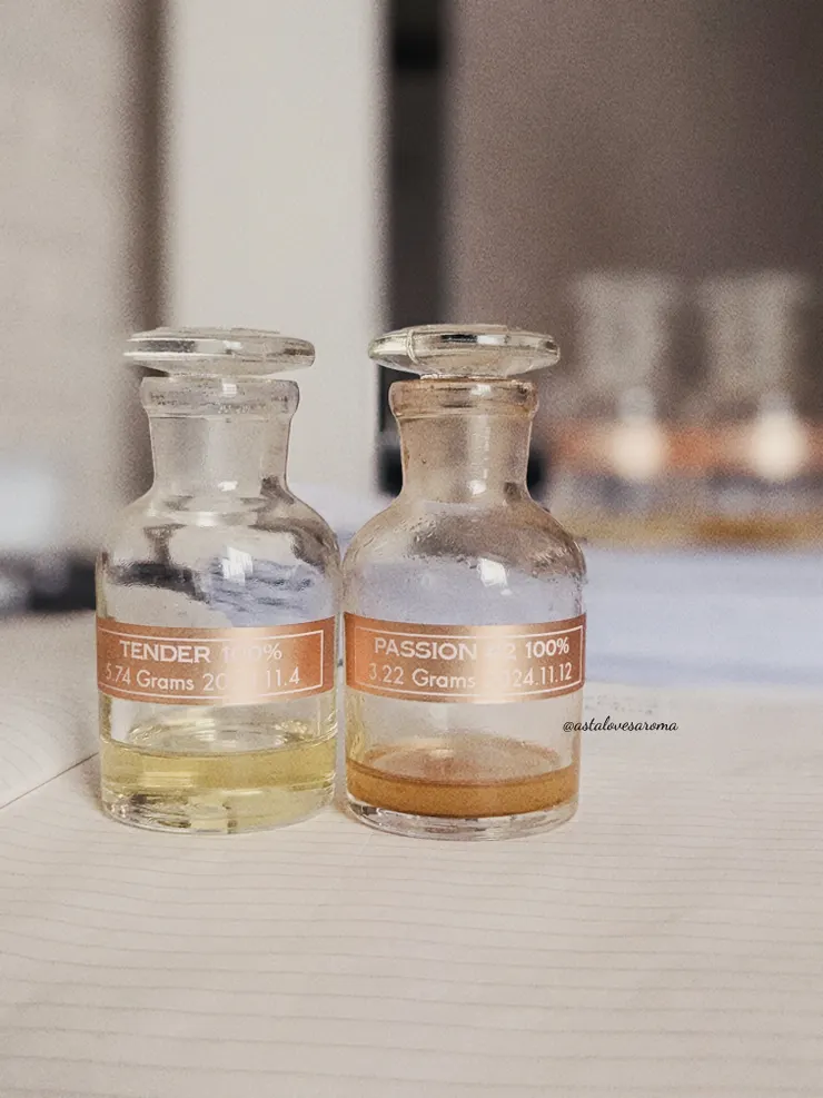 我創作的兩款香氣