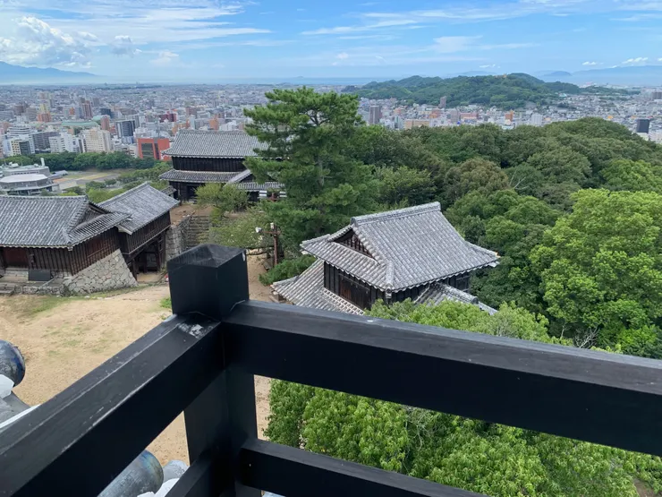 我已站上天守閣！