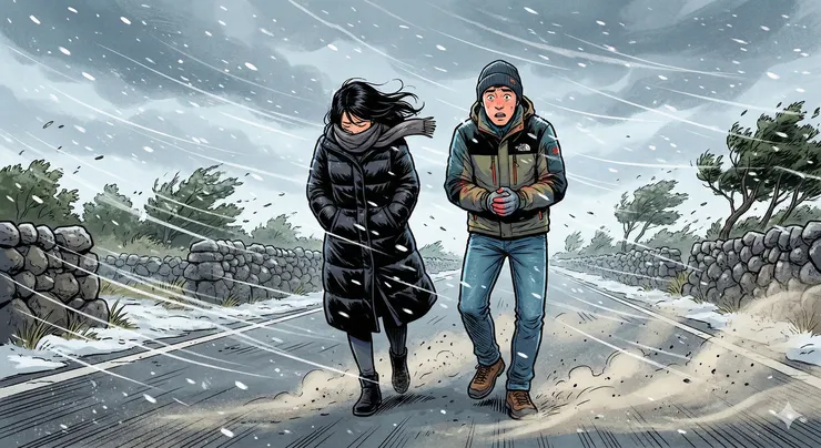 韓國人跟台灣人穿搭示意圖