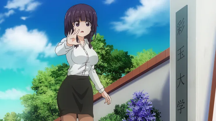 當上老師的松風真由