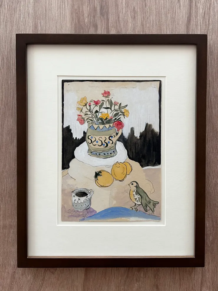 〈le café et la mésange〉