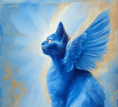 藍色貓咪療心屋