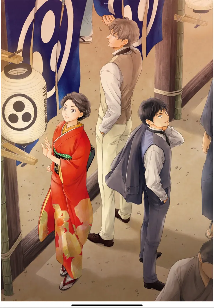 時光流逝，向橋前行｜彩色插圖