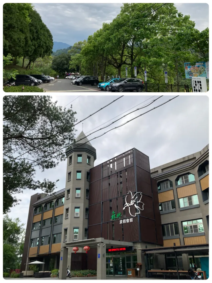 停車場寬敞,遊客中心內部也很明亮乾淨!