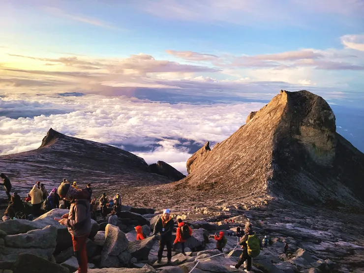 ▲St. Johns Peak (4091m) 因其一面酷似金剛的臉，因此又有King Kong Peak的暱稱
