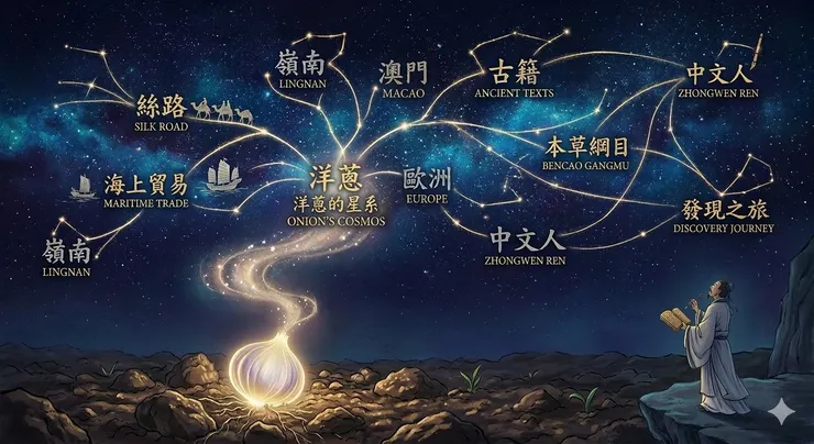 洋蔥星際圖,謝謝Gemini繪圖