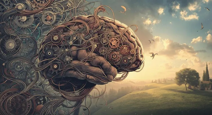 小我所理解的主觀世界，與外在的現實不一定一致。（圖片由AI生成）