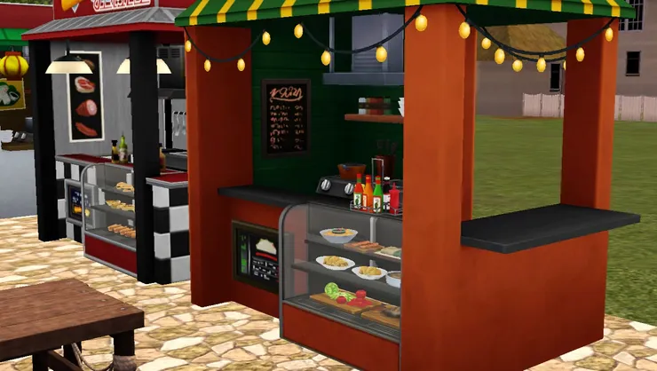 隔壁又是另一個完全不同的攤檔。