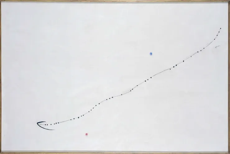 1976年,《太空中的鳥》(圖片來源:蘇菲亞王妃藝術中心官網)