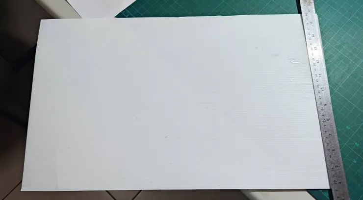 白色珍珠中空板