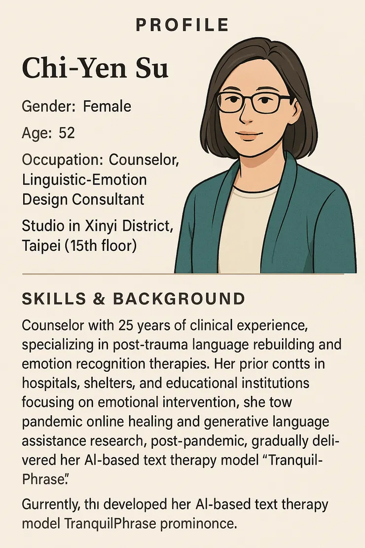 蘇芷妍（Chi-Yen Su）