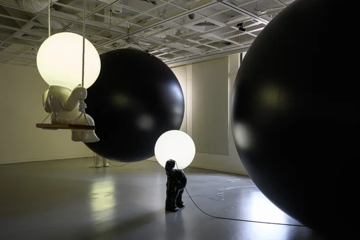 「梅關係」林建榮2023個展  攝影：王世邦