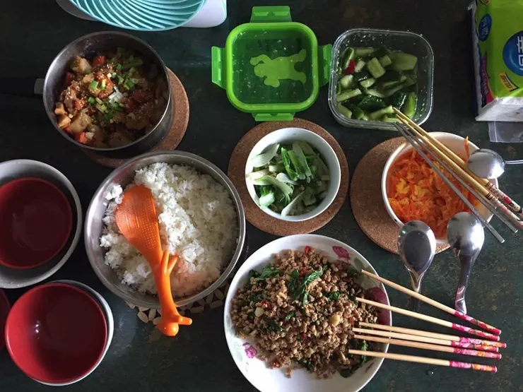 賢慧的室友們，真是好手藝🍱