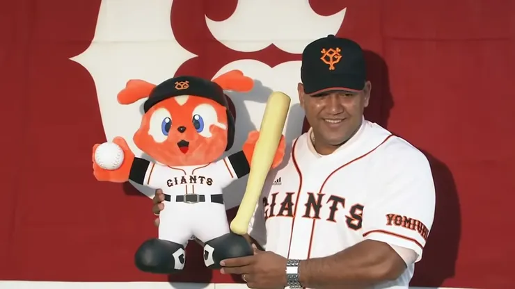 拉米瑞茲2007年季後忍痛離開養樂多,投效讀賣巨人隊。圖擷自https://youtu.be/w86uBE74kJM?si=g9IwICguNFRJMqGj