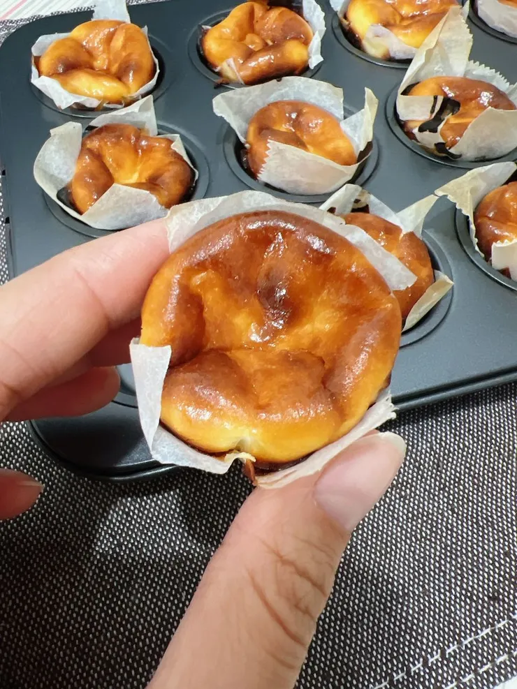 一口巴斯克乳酪蛋糕