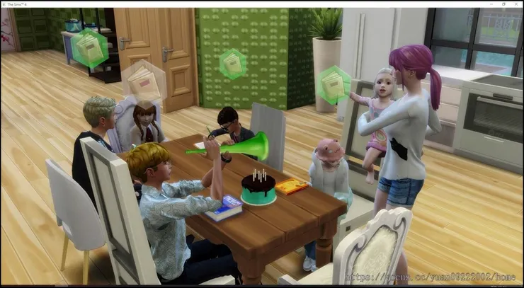 然後芒果又在眾人的圍觀（？）下長大了。