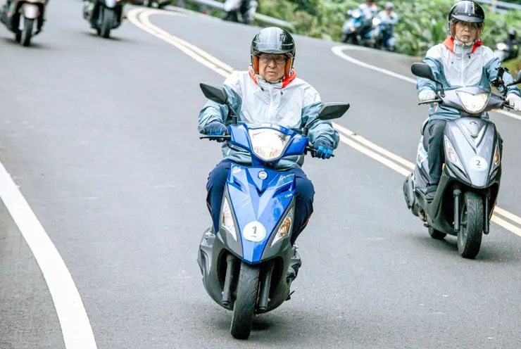 今年3月，郭深森完成了100歲環島夢。