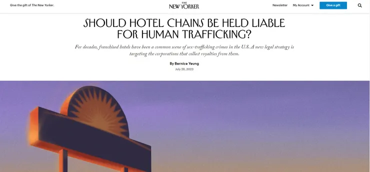 New Yorker的專題主視覺