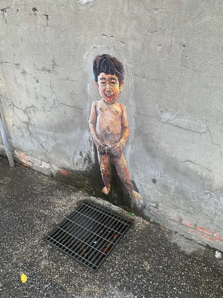 台版尿尿小童(來源:筆者)