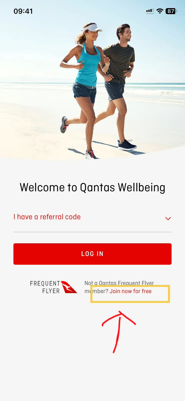 選擇右下角加入會員