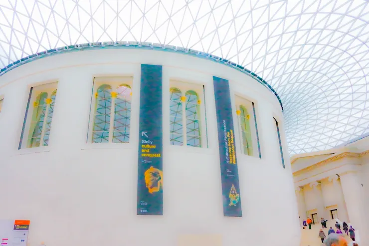 大英博物館一景