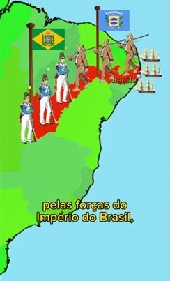 伯南布哥省被來自海上與陸上的帝國軍封鎖