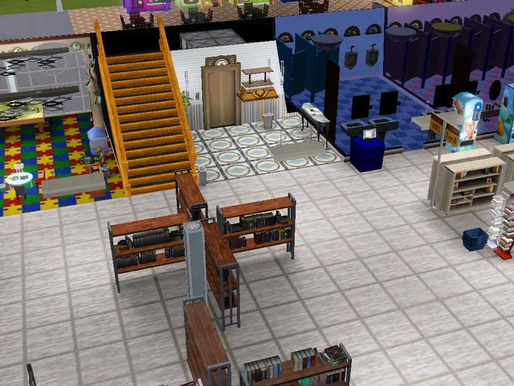 到了電梯大堂了，終於可以安裝電梯了！平時房屋有點難，屋子沒那麼大，人也不多。