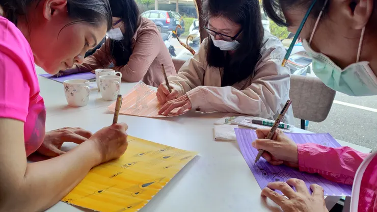 纏繞手繪靜心課程（109-1學期）