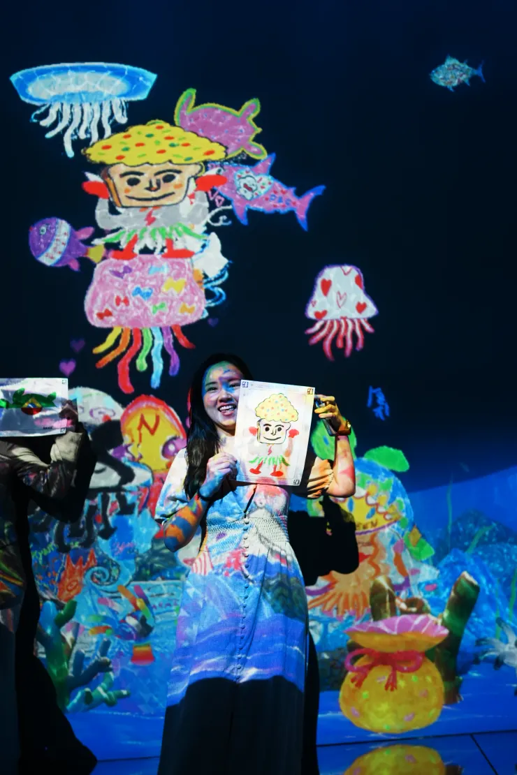 我跟笨丸超人的合照!!