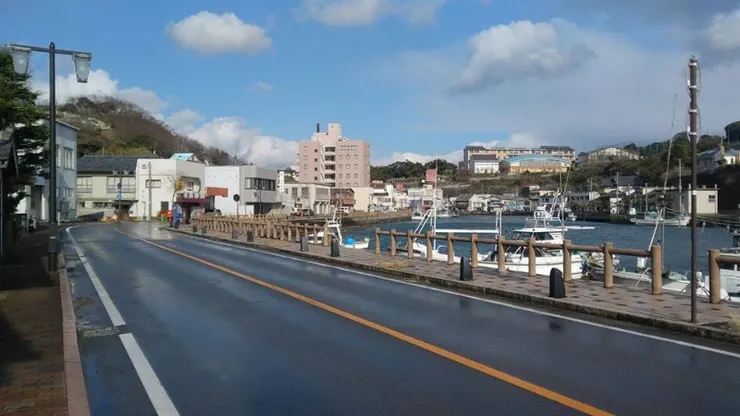 壹歧市貌，順帶一提，壹歧的海風很恐怖…