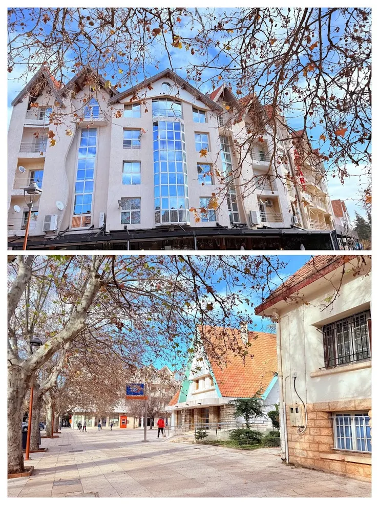 不同於山下老城，走歐風路線的花園城市。