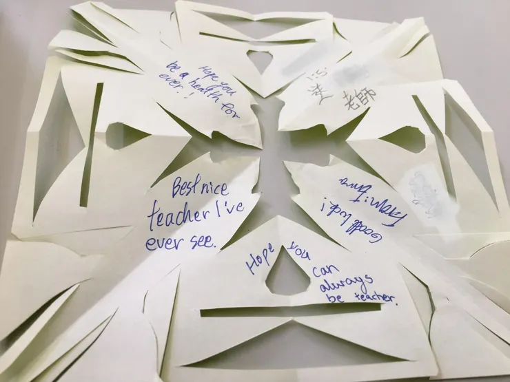 收到窩心的祝福都能讓我快樂很久~