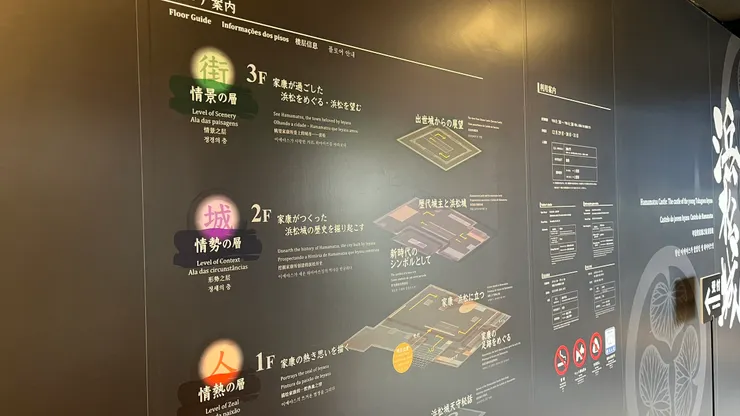 可以一層一層慢慢逛上去。