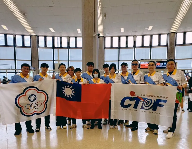 台灣國家代表隊啟程前往韓國出賽世界盃。