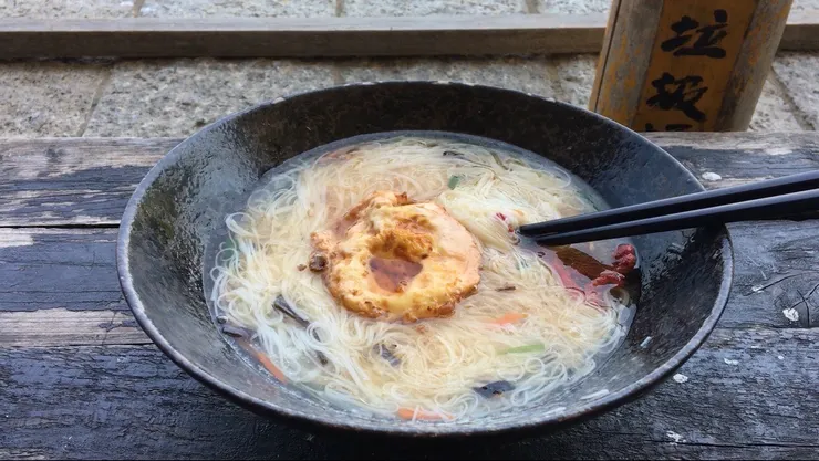 老酒麵線可以說是最能代表馬祖的美食