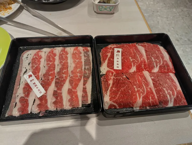 特選牛五花+頂級霜降