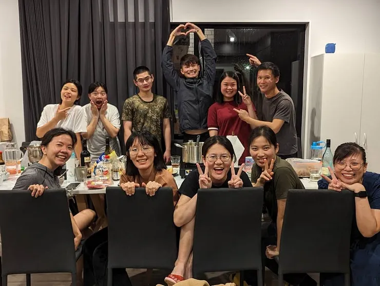 在威莎認識的朋友,有些後來甚至變成了紐西蘭旅途中一起共生死的特別朋友