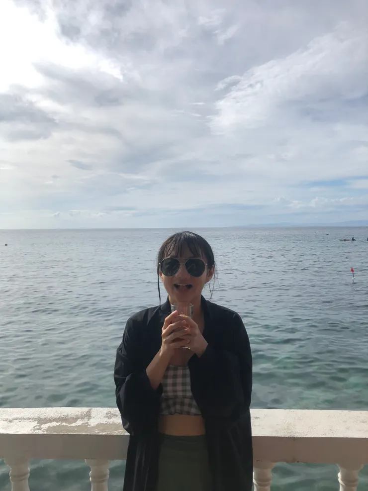 吃早餐時的me,好狼狽