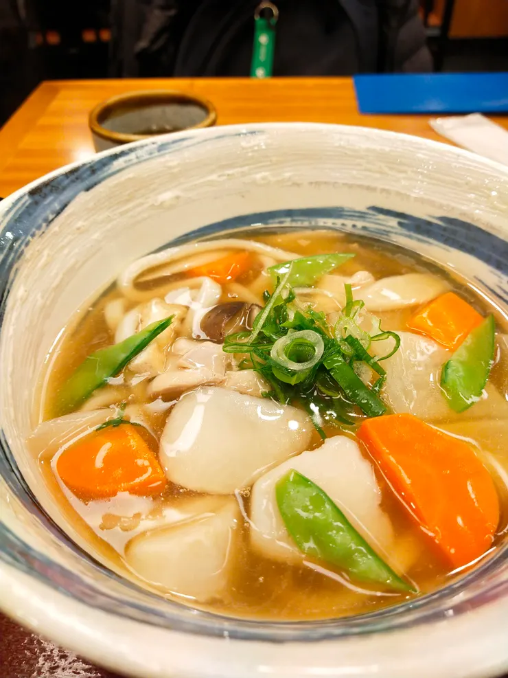 這碗烏龍麵真的太好吃了