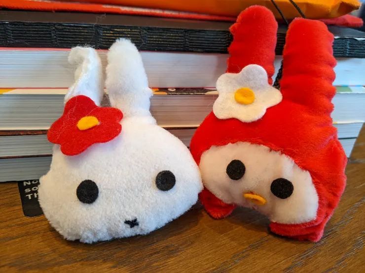 縫得有點歪的手作香包