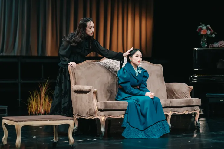 《海妲．蓋柏樂》演出影像。／影像提供：衛武營國家藝術文化中心（攝影／林峻永）