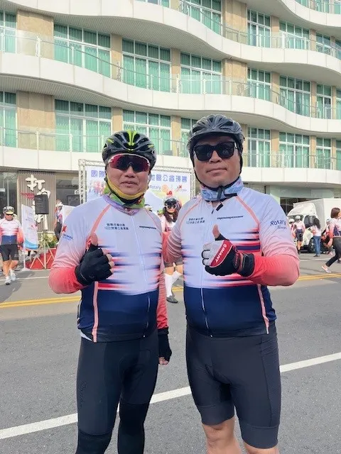 與台南永康社社長Len合照!!