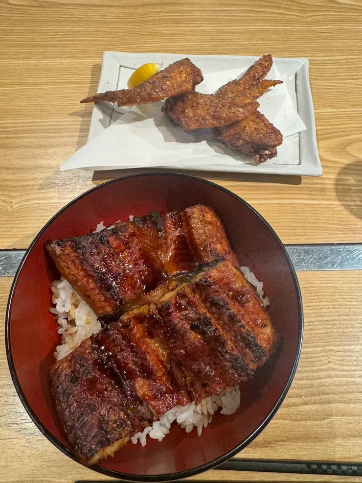 鰻魚飯+手羽先