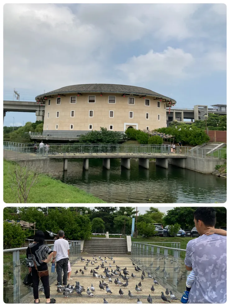 很有傳統客家印象的客家圓樓!