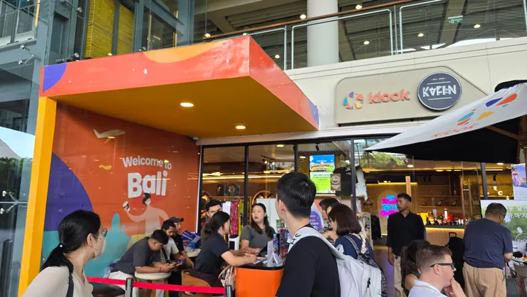 機場的Klook集合點